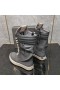Rick Owens High-Top Leather Biker Boots In Grey