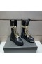 Rick Owens Dr. Martens X Rick Owens 1918 Calf Length Dmxl Boot In Black Patent Leather