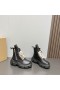 Rick Owens X Dr. Martens 1460 DMXL Jumbo Lace Boots In Black Cow Leather