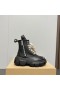 Rick Owens X Dr. Martens 1460 DMXL Jumbo Lace Boots In Black Cow Leather