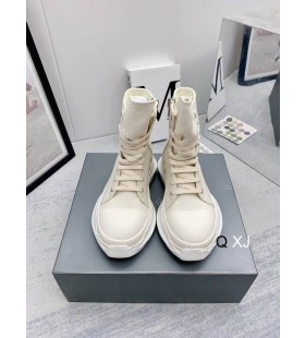Rick Owens Drkshdw SS25 Hollywood Absztrakt Cip&Aring;&lsquo;k A Pergamen/Tej/Tej Pamut V&Atilde;&iexcl;szon
