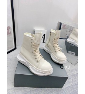 Rick Owens Drkshdw SS25 Hollywood Absztrakt Cip&Aring;&lsquo;k A Pergamen/Tej/Tej Pamut V&Atilde;&iexcl;szon