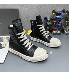 Rick Owens Ramones Python B&Aring;&lsquo;r Sportcip&Aring;&lsquo;, Fekete/Tej
