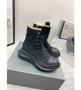 Rick Owens Drkshdw SS25 Hollywood Teib&Atilde;&shy; Sneakers I Ngach Dubh Chanbh&Atilde;&iexcl;s Cad&Atilde;&iexcl;s