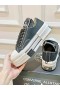 Rick Owens Drkshdw DP Drkstar OX X Converse scarpe da ginnastica Nero/Bianco