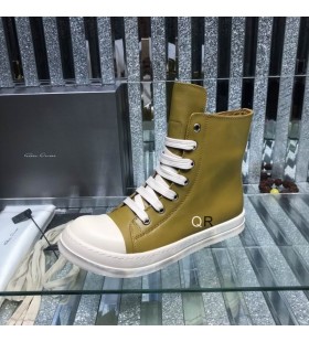 Rick Owens Fw25Concordiansスニーカー赤フ牛革