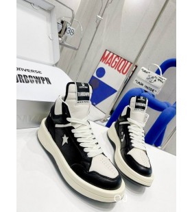 Buty do biegania Rick Owens X Converse Drkshdw Turbowpn w kolorze Czarnym / Naturalna sk&Atilde;&sup3;ra bydl&Auml;&trade;ca Sk&Atilde;&sup3;ra