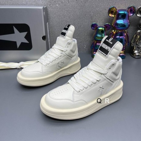 Rick Owens A Conversa X Drkshdw Turbowpn În Alb/Alb Adidasi