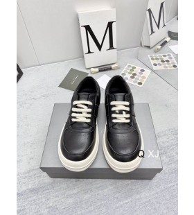 Rick Owens Piele Low Adidasi Negru/Oyster V&Atilde;&cent;nzare