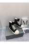 Rick Owens Drkshdw SS25 Hollywood Abstraktné Tenisky V Black/Mlieko/Mlieko Coton Plátno