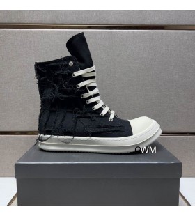 Rick Owens Black High-Top N&Atilde;&ordm;dzi Tenisky