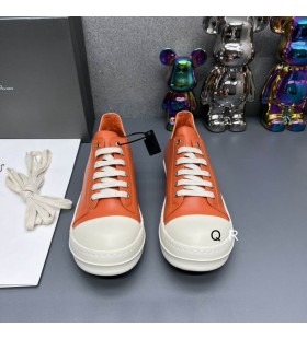 Rick Owens FW25 Concordians Tenisky V Orange/Mlieko/Mlieko &Atilde;&scaron;pln&Atilde;&copy; Zrna Ko&Aring;&frac34;en&Atilde;&copy; Krava