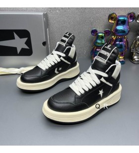 릭 Owens Converse X Drkshdw Turbowpn 블랙/자연적인 운동화