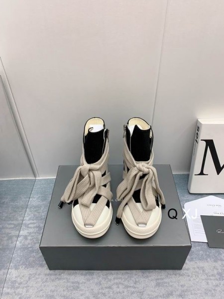 Sportske Tenisice na Щиколотке sa širokom čipkom Rick Owens Drkshdw Jumbo Potisnom