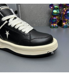Tenisice Rick Owens Converse X Drkshdw Turbowpn Crne boje / Prirodni