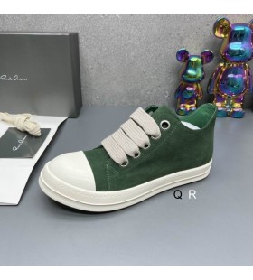 Rick Owens FW25 Concordians Jumbo Spets Sneakers I m&Atilde;&para;rkgr&Atilde;&para;n/Mj&Atilde;&para;lk/Velour Mocka