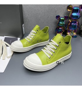 Rick Owens FW25 Concordians Sneakers I Gr&Atilde;&curren;set Gr&Atilde;&para;n/Mj&Atilde;&para;lk/Milk Hela Korn Ko L&Atilde;&curren;der