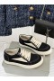 Rick Owens SS25 Hollywood Siyah/Sütlü/Aşırı Boyalı Kot Vintage Spor Ayakkabı
