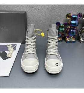 Rick Owens Ramones Gri Spor Ayakkab&Auml;&plusmn; / S&Atilde;&frac14;t K&Atilde;&para;p&Atilde;&frac14;&Auml;&Yuml;&Atilde;&frac14; Deri