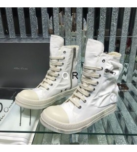 Rick Owens Drkshdw Tenisky S Ml&Atilde;&copy;kem/Ml&Atilde;&copy;ko Bavln&Auml;&rsaquo;n&Atilde;&copy; Pl&Atilde;&iexcl;tno S Bo&Auml;n&Atilde;&shy; Zip