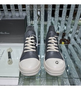 Rick Owens FW25 Concordians Sneakers I Vasket Indigo/M&Atilde;&brvbar;lk/M&Atilde;&brvbar;lk fuldnarvet oksel&Atilde;&brvbar;der