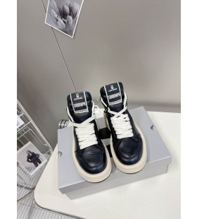 Rick Owens Converse X Drkshdw Turbowpn Ox Musta Full Grain-Nahka Sneakers Myynniss&Atilde;&curren;