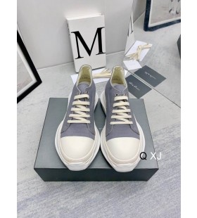 Rick Owens Drkshdw SS25 Hollywood Abstrakti Alhainen Lenkkarit Harmaa/Maito/Overdyed Denim