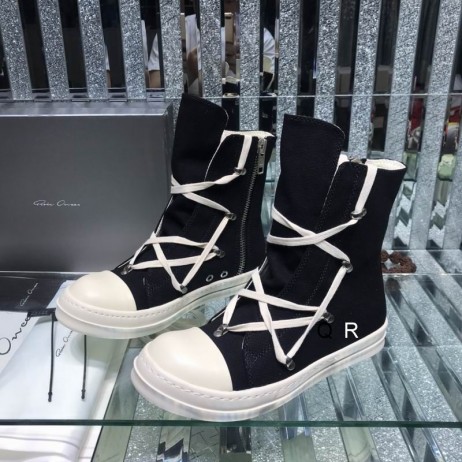 Rick Owens Drkshdw Ss25 Hollywood Hexa se Faufile En Noir/Perle/Lait/Lait Overdyed Denim 13 oz