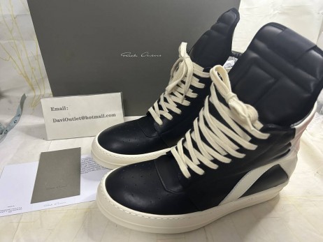 Rick Owens Rick Owens Geobaskets Black/Milk