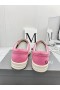 Rick Owens SS25 Hollywood-Vintage-Sneaker In Rosa/Milch/Milch-Full-Grain-Kalbsleder Und Velour Wildleder
