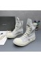 Rick Owens Drkshdw Γκρι High Top Sneakers