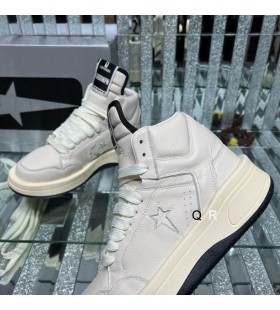 Rick Owens Drkshdw Turbowpn X Converse Παπούτσια Σε Άσπρο/Φυσικό